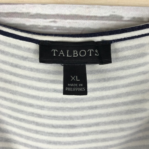 Talbots Wrap Dress Anchors Below Knee Short Sleeve - Picture 8 of 8